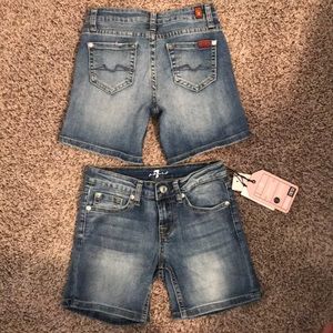 7 For All Mankind shorts - 2 pairs